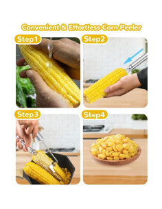 Desgranador de Mazorcas de Maíz VKHMGDFS Acero Inoxidable 2