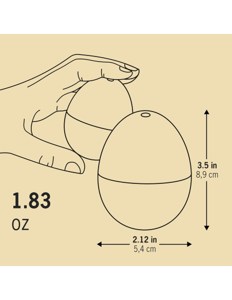 Temporizador de Huevos BeepEgg Brainstream 50s - 3 Niveles