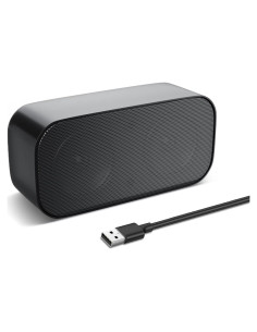 Altavoz USB Multimedia Shuley Portátil 12.2 cm Negro
