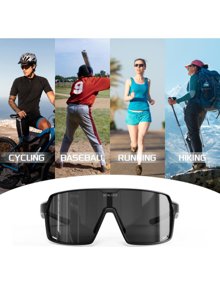 Gafas de sol deportivas ACBLUCE Kc04-09 UV400 TR90
