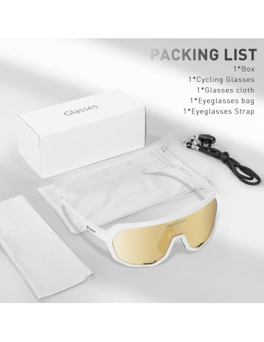 Gafas de Ciclismo SCVCN DZ-S63 UV400 Polarizadas