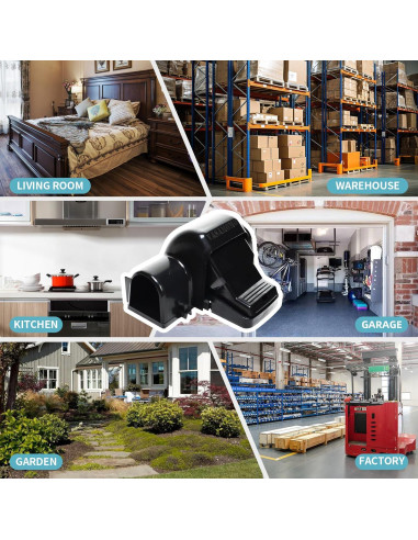 Trampa para Ratas VASAMOMO - Paquete de 2, Entrada Dual, Reutilizable