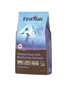 Comida Seca para Gatos First Mate Pollo y Arándanos 1.81kg