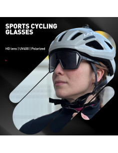 Gafas de sol polarizadas SCVCN UV400 para ciclismo y deportes 2