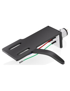 Cabezal de Phono Universal Aluminio Monosaudio Negro