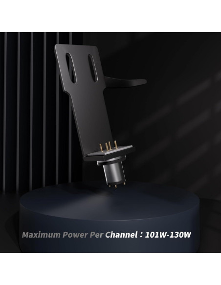 Cabezal de Phono Universal Aluminio Monosaudio Negro