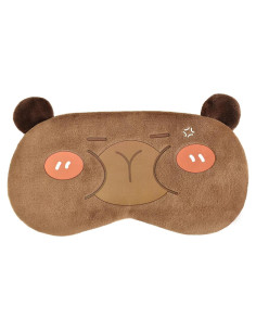 Máscara de Dormir Capibara Enojada VHOPMORE - Bloqueo Luz