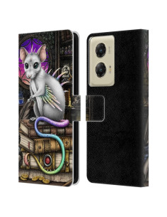 Funda de Cuero Sarah Richter Alquimia Rata Mágica para Moto G Stylus 5G