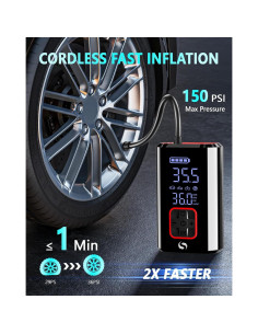 Compresor de Aire Portátil SERVOMASTER SM10 150 PSI Batería 2