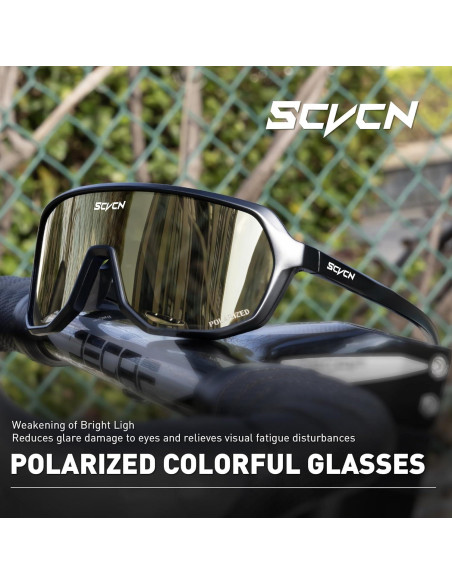 Gafas de Ciclismo SCVCN DZ-S63 UV400 Polarizadas