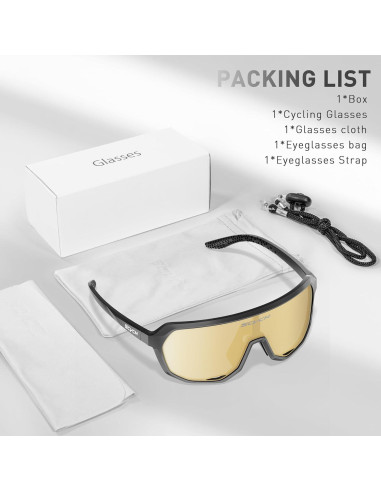 Gafas de Ciclismo SCVCN DZ-S63 UV400 Polarizadas