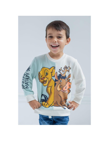 Sudadera Disney El Rey León para Niños 3T - Manga Larga