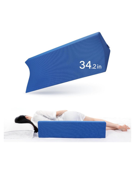 Almohada Cuña 30 Fanwer 86.9 cm Espuma Viscoelástica Azul