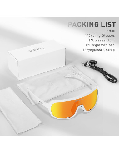 Gafas de Ciclismo SCVCN DZ-S63 Polarizadas UV400
