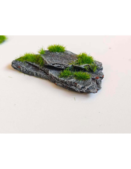 Rocas de Pizarra Artificial Kai Dream 24 Piezas para Dioramas