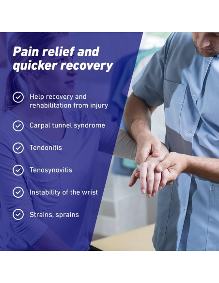 Férula de Muñeca Neo-G Easy-Fit para Síndrome del Túnel Carpiano - Soporte Ajustable - Tamaño Pequeño
