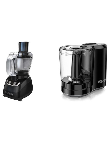 Procesador de Alimentos 8 Tazas y Picadora 3 Tazas BLACK+DECKER