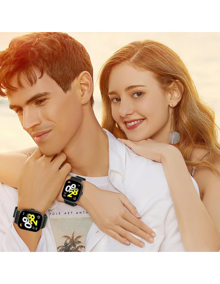 Bandas de Nailon Ajustables Relting para Redmi Watch 4 y Xiaomi Smart Band 8/9 Pro - 2 Piezas