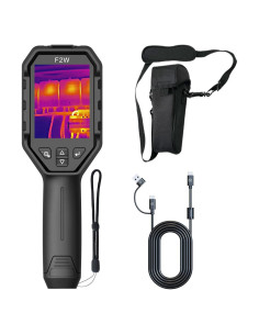 Cámara Térmica HSFTOOLS F2W 256x192 IR, 640x480, -20C a 550C
