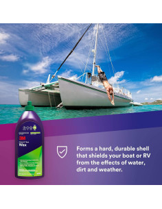 Cera para Barcos 3M Perfect-It 36113, 0.91 kg, Brillo y Protección 2