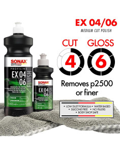 SONAX EX 04-06 Pulimento Doble Acción 1L Corte Medio Brillo 2