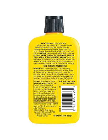 Aditivo para Líquido Limpiaparabrisas Rain-X 500 ml + Tratamiento Parabrisas 200 ml