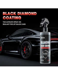 Spray Recubrimiento Cerámico Black Diamond 255ml para Coches Negros 2