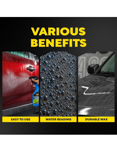 Cera Cerámica Híbrida Meguiar's 768ml - Spray Fácil de Usar