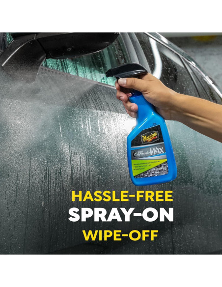 Cera Cerámica Híbrida Meguiar's 768ml - Spray Fácil de Usar