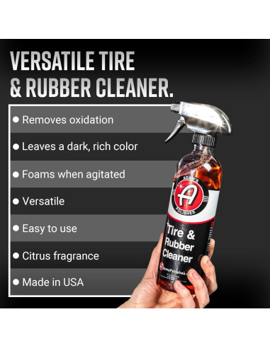 Limpiador de Neumáticos y Goma Adam's TRC 16 oz - Efecto Rápido