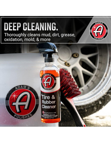 Limpiador de Neumáticos y Goma Adam's TRC 16 oz - Efecto Rápido