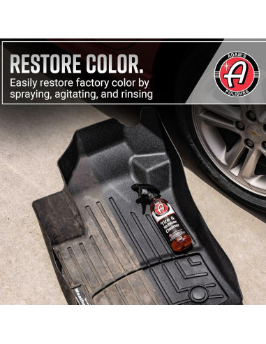 Limpiador de Neumáticos y Goma Adam's TRC 16 oz - Efecto Rápido