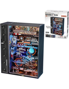 Carrera de Canicas Eléctrica Wowood + Puzzle 3D Escarabajo 2