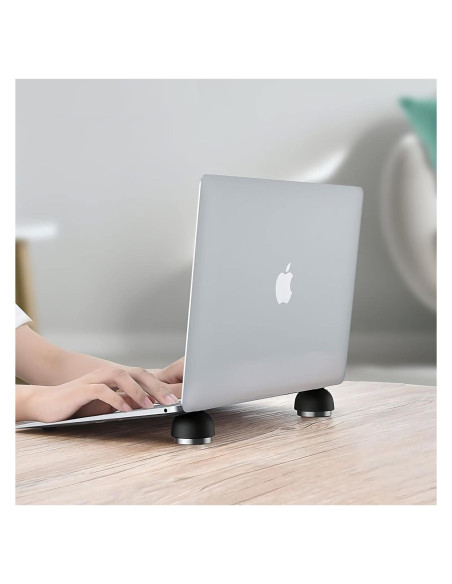 Base de Enfriamiento para Laptop LVSU, Soporte Ergonómico Negro