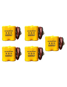 Batería de Luz de Emergencia MK Power 4.8V 400mAh (5 Paquete)