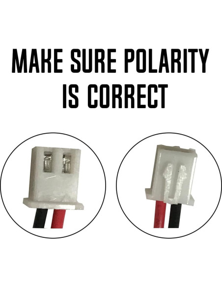 Batería de Luz de Emergencia MK Power 4.8V 400mAh (5 Paquete)