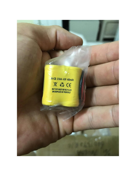 Batería de Luz de Emergencia MK Power 4.8V 400mAh (5 Paquete)