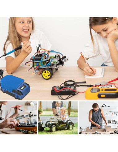 Adaptador Power Wheels Kobalt 24V Max con Fusible - 2 Paquetes