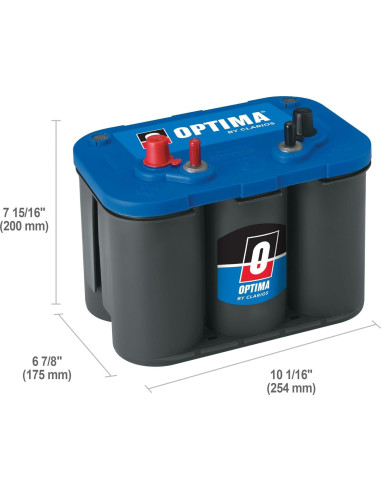 Batería AGM OPTIMA 34M 12V 800 CCA para Barcos y RV