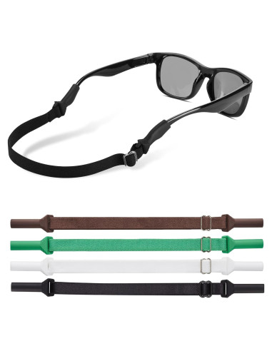 Correas para Gafas LVVFIT Niños 16.5-25.4 cm Ajustables 4 Piezas