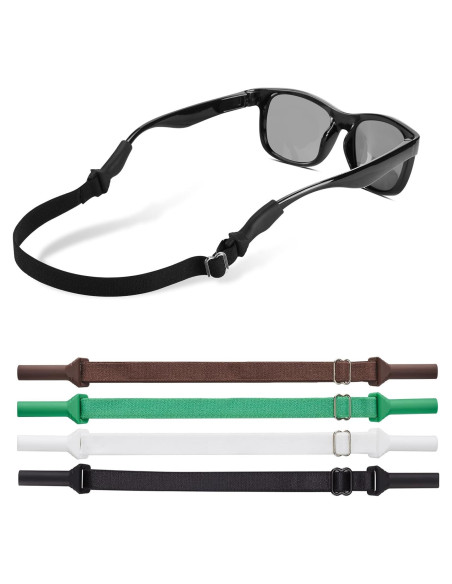 Correas para Gafas LVVFIT Niños 16.5-25.4 cm Ajustables 4 Piezas