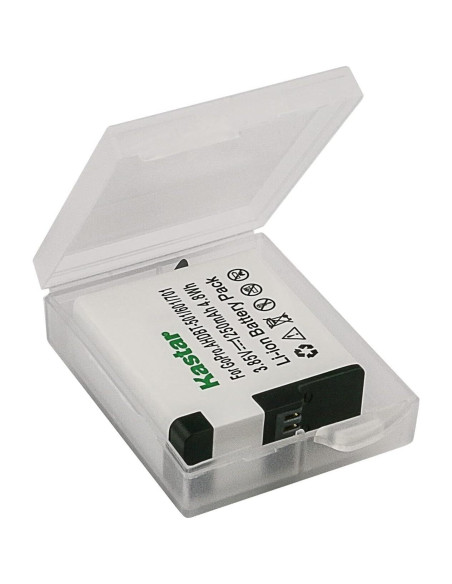Batería Kastar 1-Pack para GoPro Hero 5/6/7 - 1250mAh