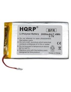 Batería Recargable HQRP para Tableta RCA Voyager II 7" 2000mAh