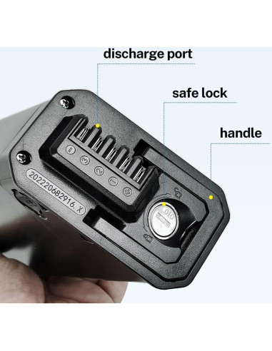 Batería de Litio Recargable 48V 10.5Ah para E-Bike Jetson Haze