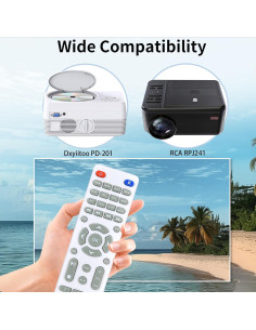 Control Remoto Dxyiitoo PD-201 / RCA RPJ241 - Sin Programación 2
