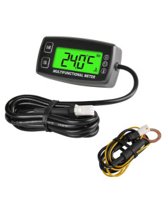 Tacómetro LCD Retroiluminado NR-HM035T para Motor y Mantenimiento