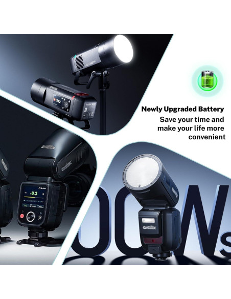 Batería de Reemplazo VB30 5000mAh Godox para Flash