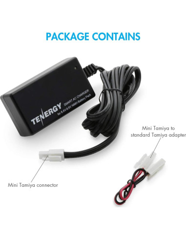 Cargador Inteligente Tenergy NiMH 8.4V-9.6V para Airsoft y RC