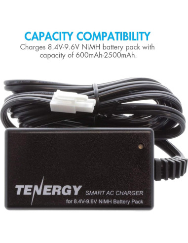 Cargador Inteligente Tenergy NiMH 8.4V-9.6V para Airsoft y RC