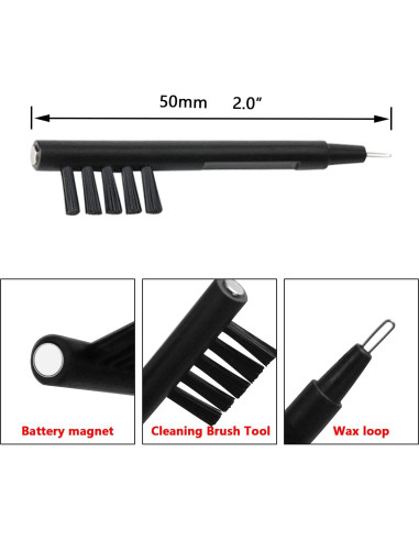 10 Cepillos de Limpieza Banglijian para Audífonos - Cera y Batería